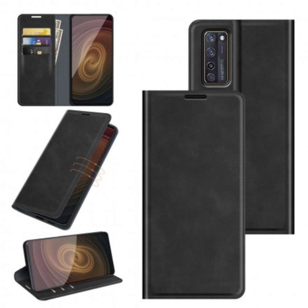 Bescherming Hoesje voor ZTE Axon 20 4G / 5G Folio-hoesje Skin-touch