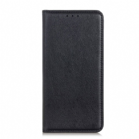 Bescherming Hoesje voor Oppo Find X5 Lite Folio-hoesje Gespleten Lychee Leer