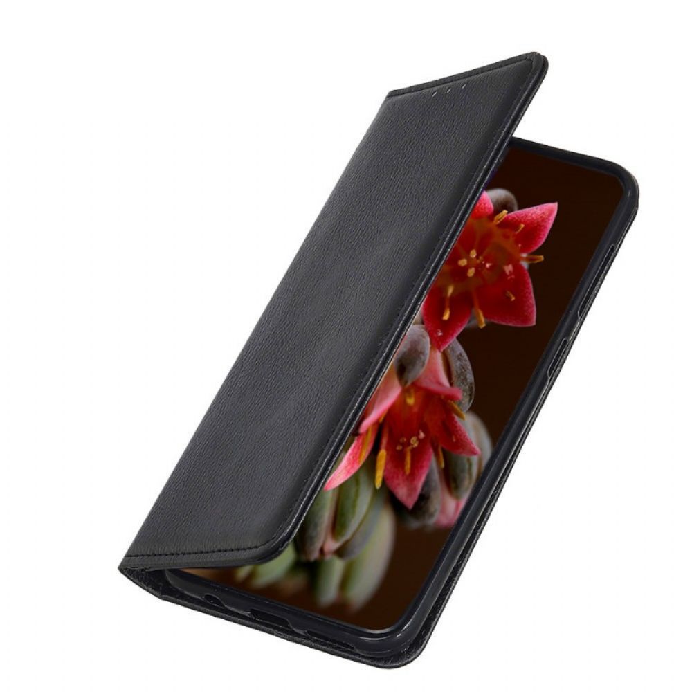 Bescherming Hoesje voor Oppo Find X5 Lite Folio-hoesje Gespleten Lychee Leer