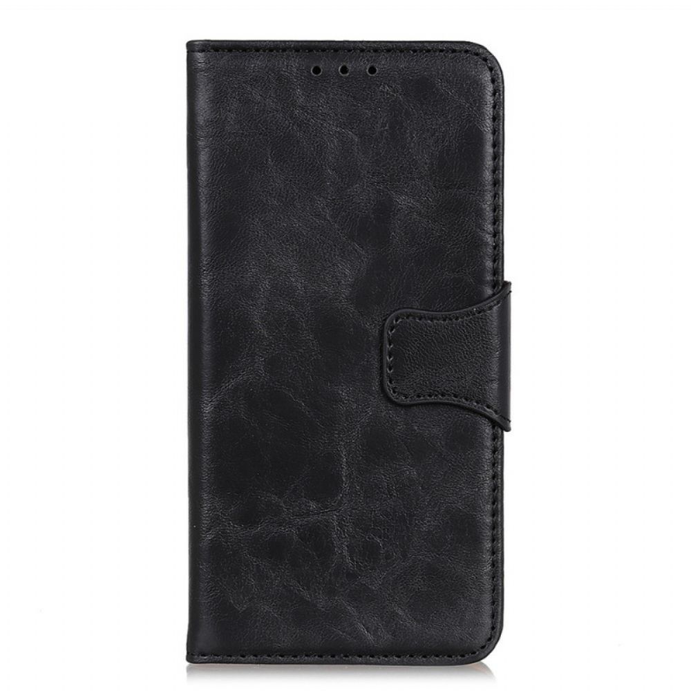 Flip Case voor Oppo Find X5 Lite Folio-hoesje Textuur Magnetische Flap