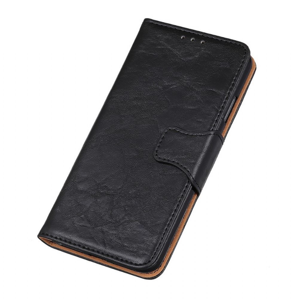 Flip Case voor Oppo Find X5 Lite Folio-hoesje Textuur Magnetische Flap