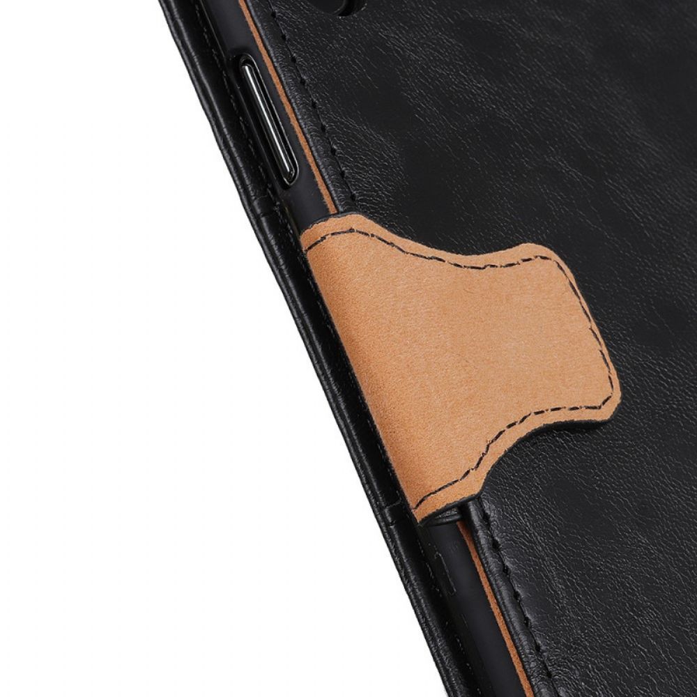 Flip Case voor Oppo Find X5 Lite Folio-hoesje Textuur Magnetische Flap