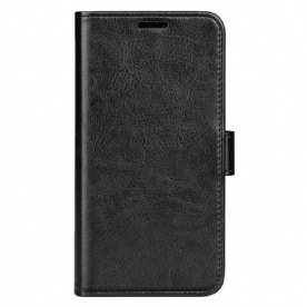 Flip Case voor Oppo Find X5 Lite Vintage Lederen Stijl