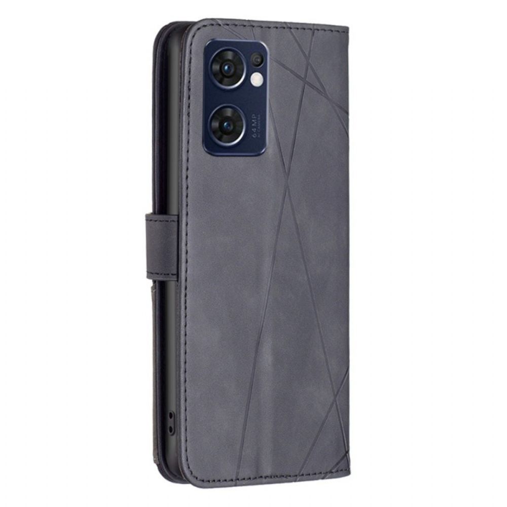 Folio-hoesje voor Oppo Find X5 Lite Binfen-kleur