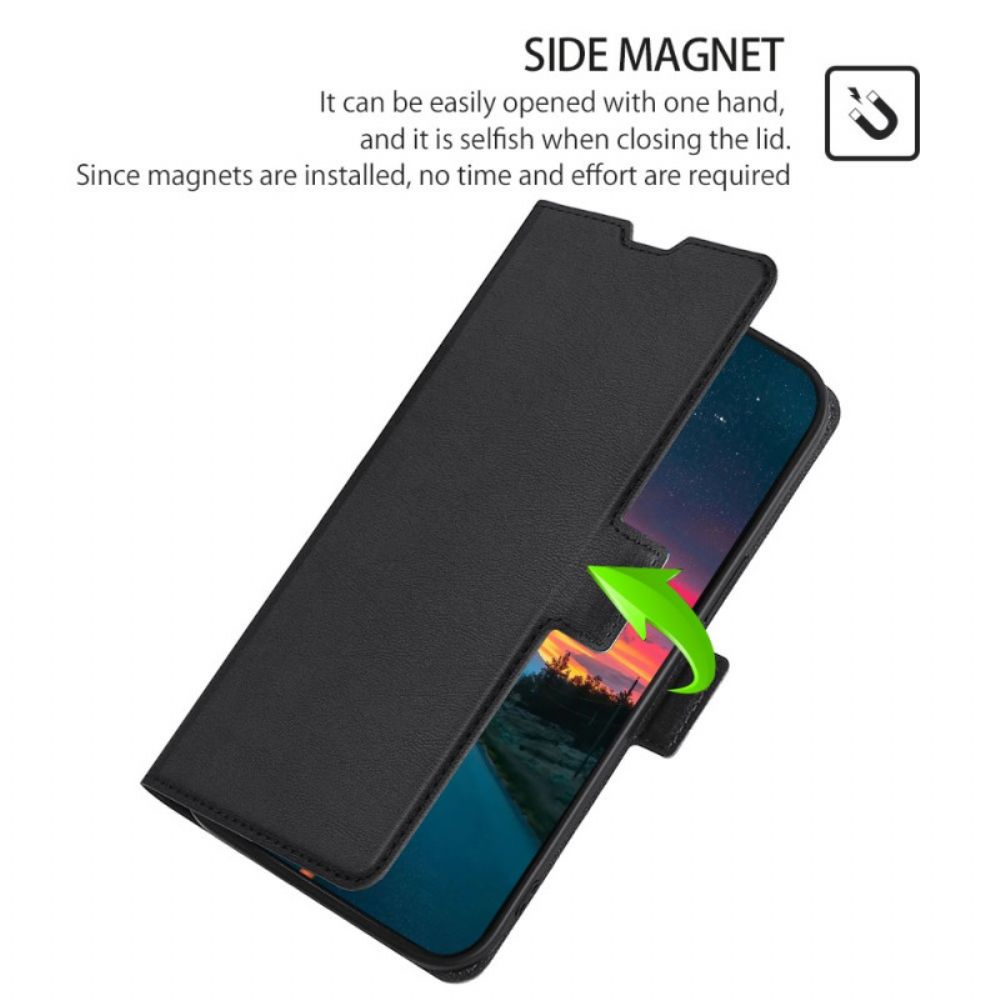 Folio-hoesje voor Oppo Find X5 Lite Flip Case Dubbele Klep Ontwerp