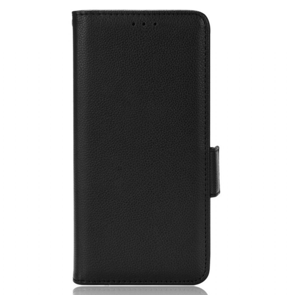 Folio-hoesje voor Oppo Find X5 Lite Flip Case Dubbele Nieuwe Kleuren Flap