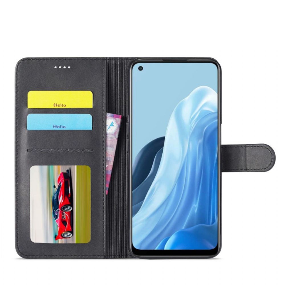 Folio-hoesje voor Oppo Find X5 Lite Kunstleer Lc.imeeke