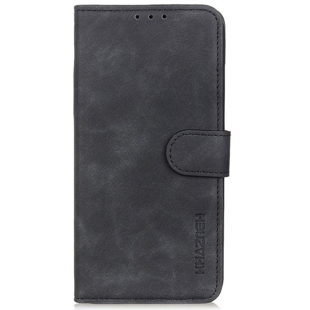 Folio-hoesje voor Oppo Find X5 Lite Vintage Khazneh Leereffect