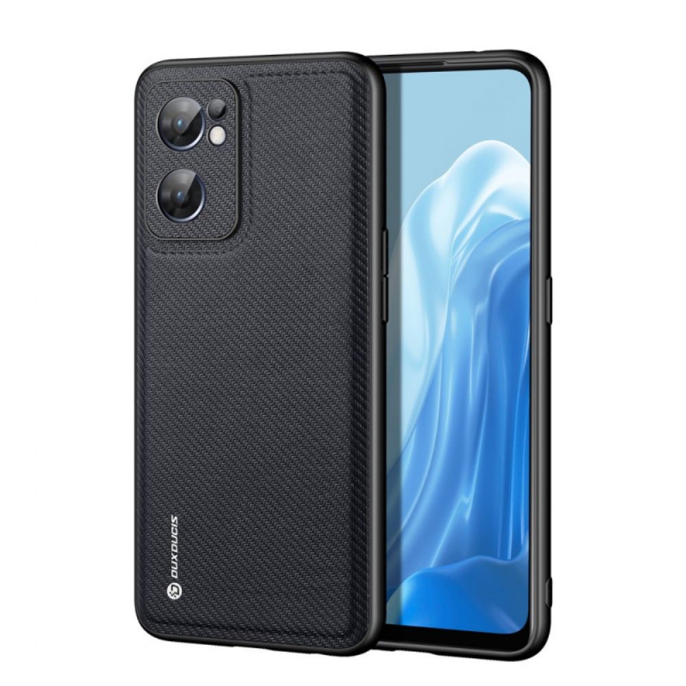 Hoesje voor Oppo Find X5 Lite Dux Ducis Fino-serie Nylon