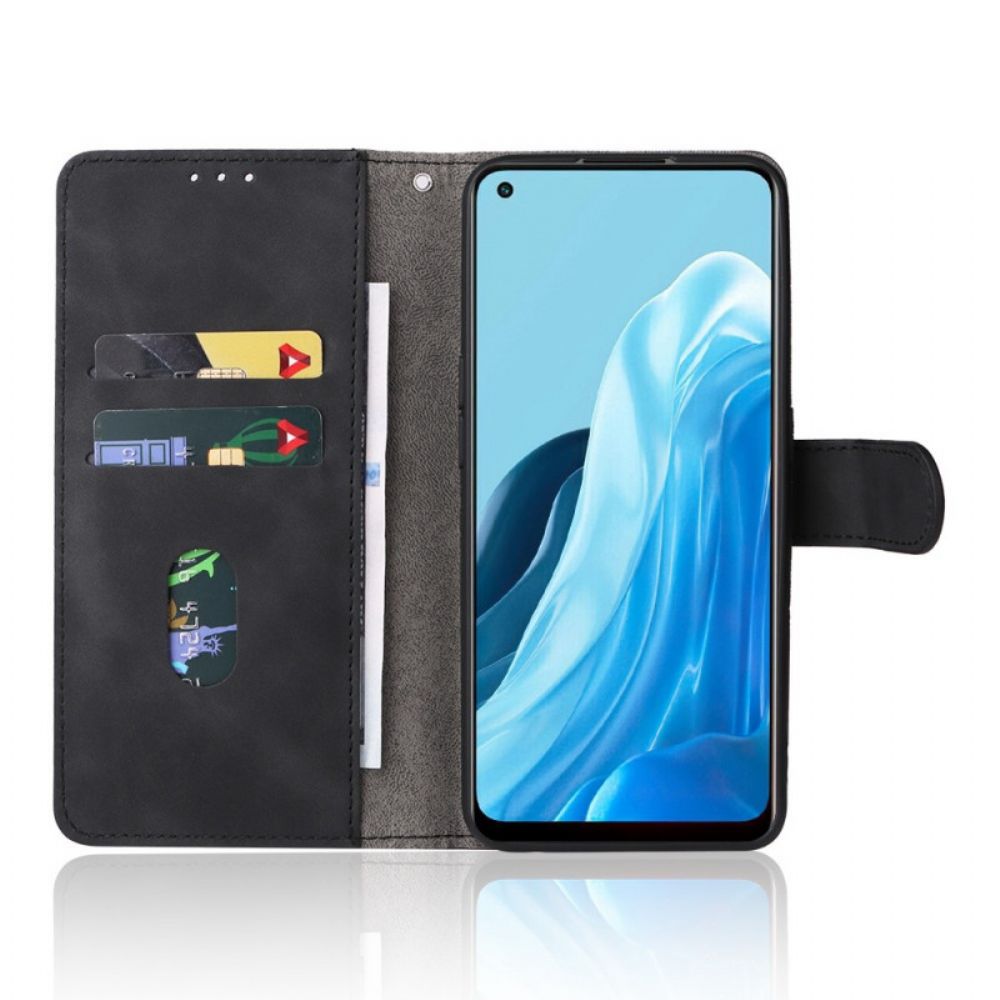 Leren Hoesje voor Oppo Find X5 Lite Met Ketting Unieke Kunstleren Band