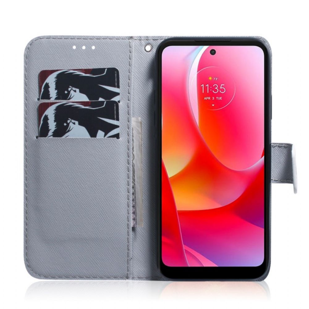 Leren Hoesje voor Oppo Find X5 Lite Mopshond