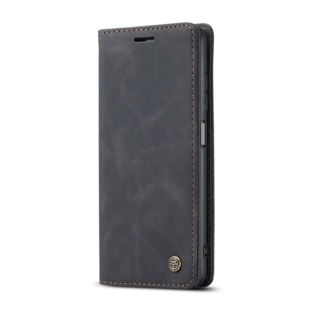 Bescherming Hoesje voor Xiaomi Redmi Note 10 / 10S Folio-hoesje Casem Leereffect