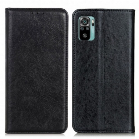 Bescherming Hoesje voor Xiaomi Redmi Note 10 / 10S Folio-hoesje Gestructureerd Leereffect