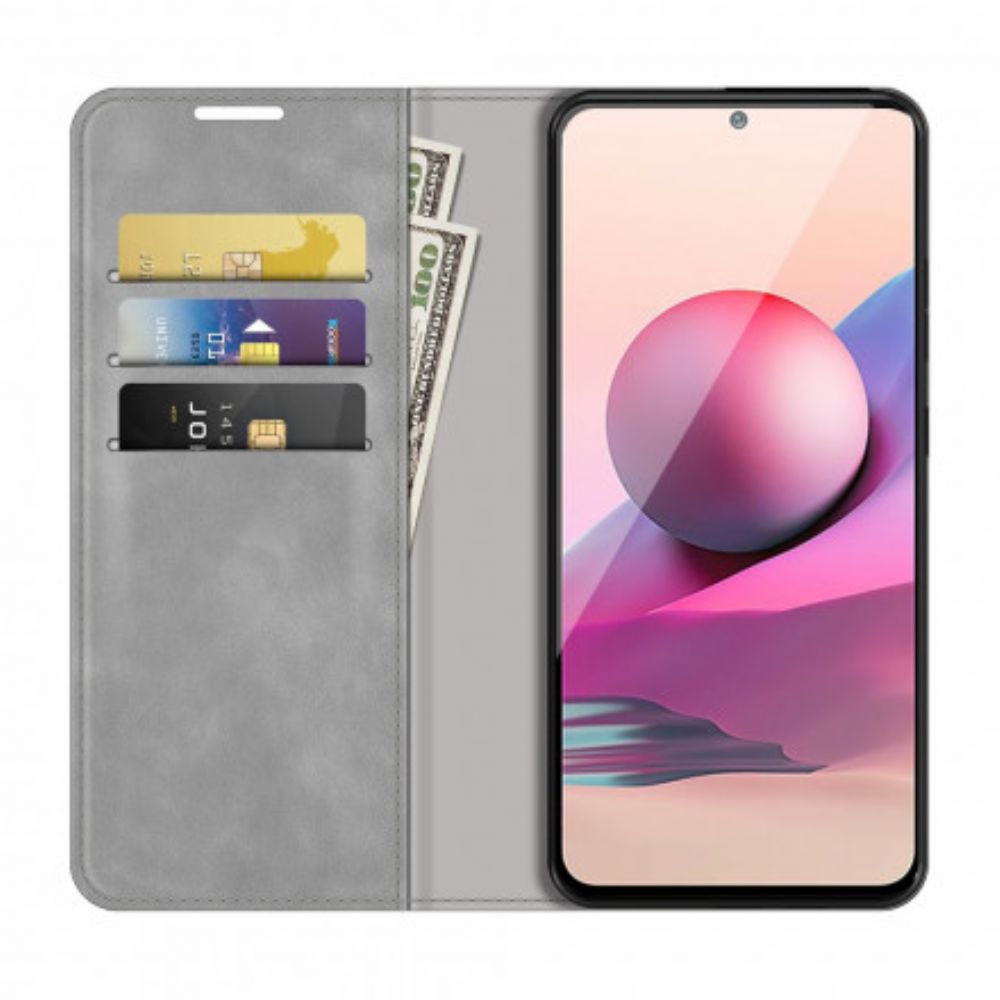 Bescherming Hoesje voor Xiaomi Redmi Note 10 / 10S Folio-hoesje Skin-touch