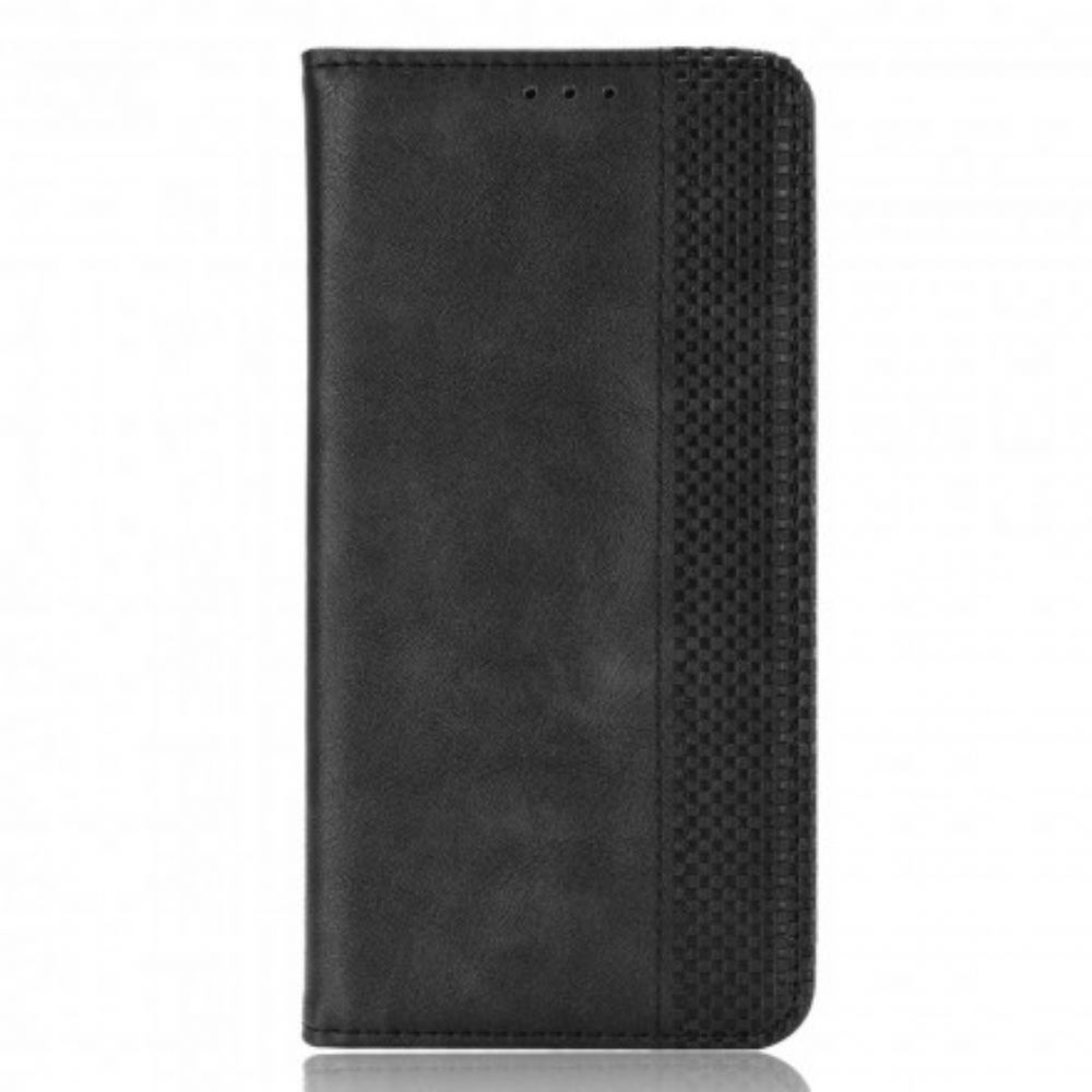 Bescherming Hoesje voor Xiaomi Redmi Note 10 / 10S Folio-hoesje Vintage Gestileerd Leereffect