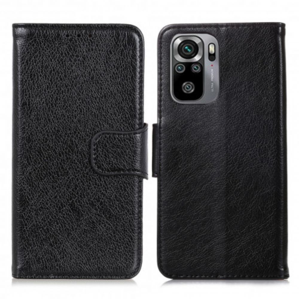 Flip Case voor Xiaomi Redmi Note 10 / 10S Gesplitst Nappaleer