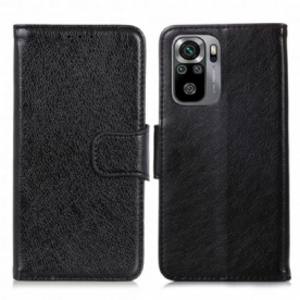 Flip Case voor Xiaomi Redmi Note 10 / 10S Gesplitst Nappaleer