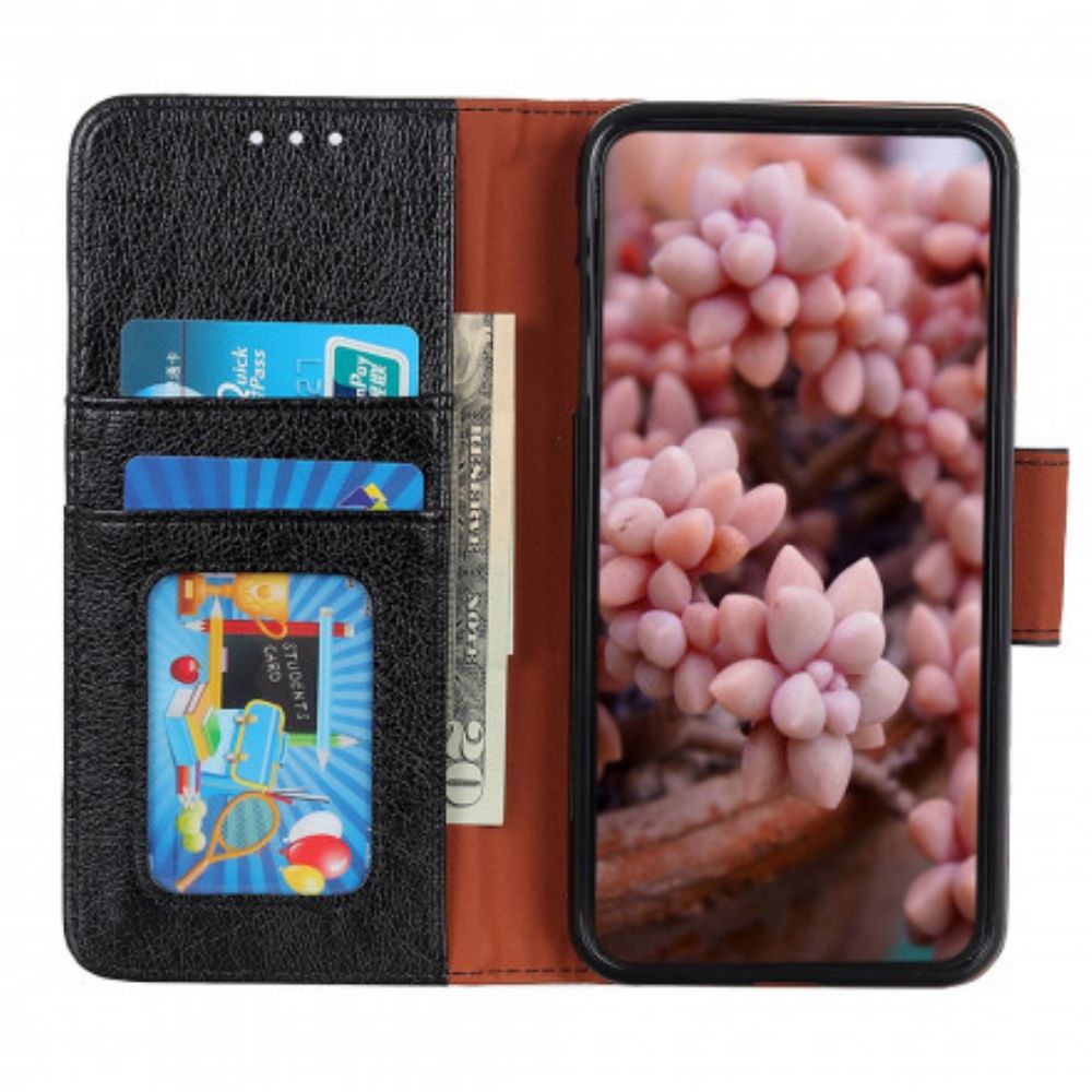 Flip Case voor Xiaomi Redmi Note 10 / 10S Gesplitst Nappaleer