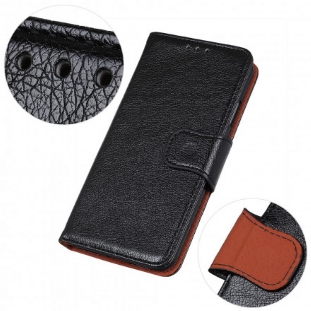 Flip Case voor Xiaomi Redmi Note 10 / 10S Gesplitst Nappaleer