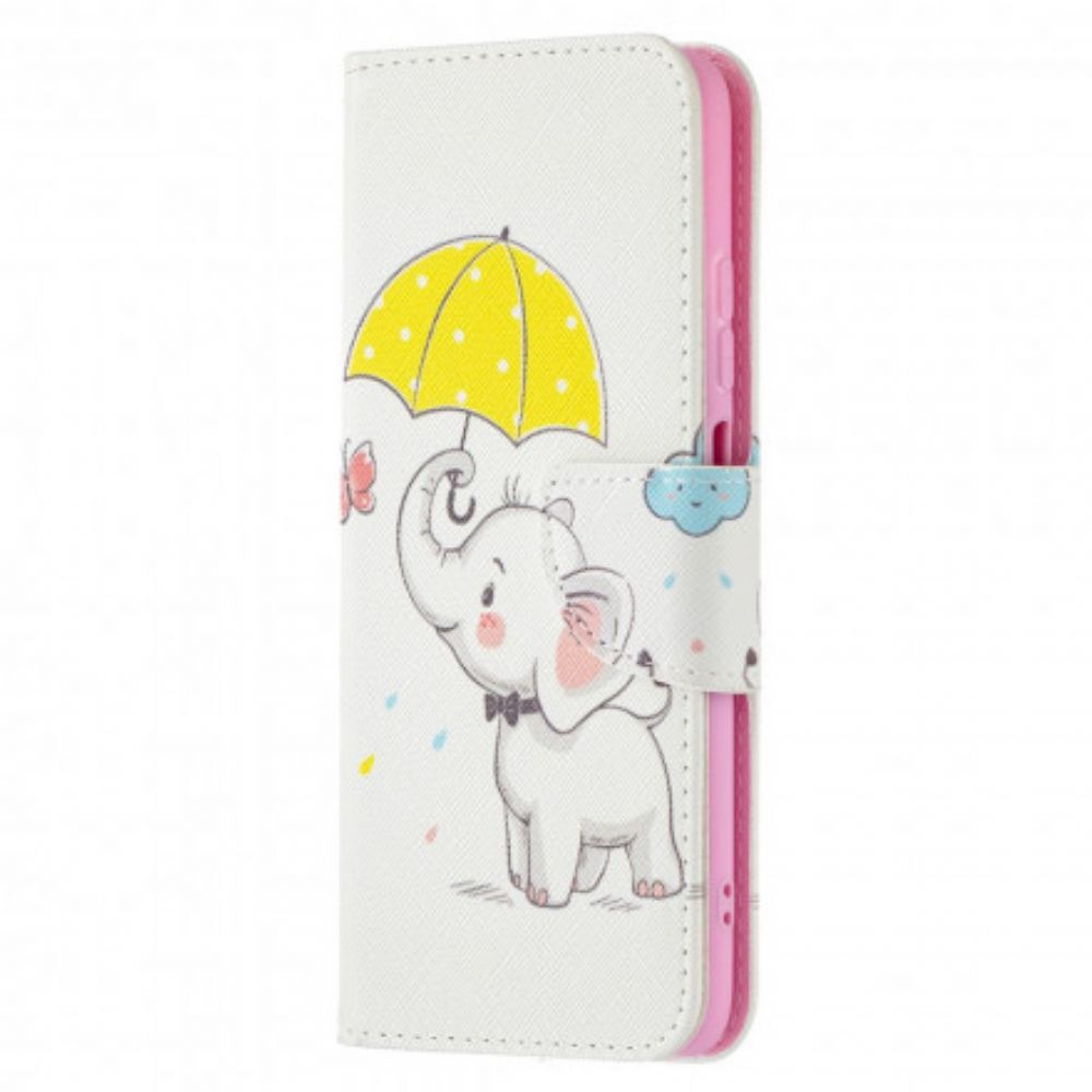 Folio-hoesje voor Xiaomi Redmi Note 10 / 10S Babyolifant