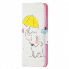 Folio-hoesje voor Xiaomi Redmi Note 10 / 10S Babyolifant