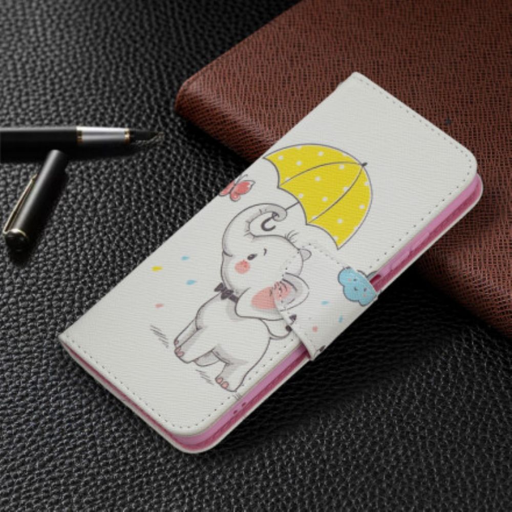 Folio-hoesje voor Xiaomi Redmi Note 10 / 10S Babyolifant