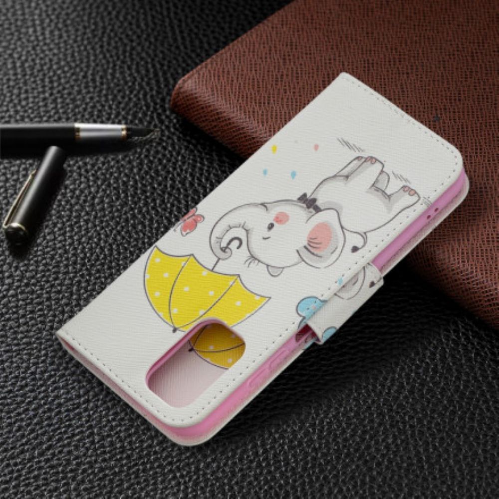 Folio-hoesje voor Xiaomi Redmi Note 10 / 10S Babyolifant