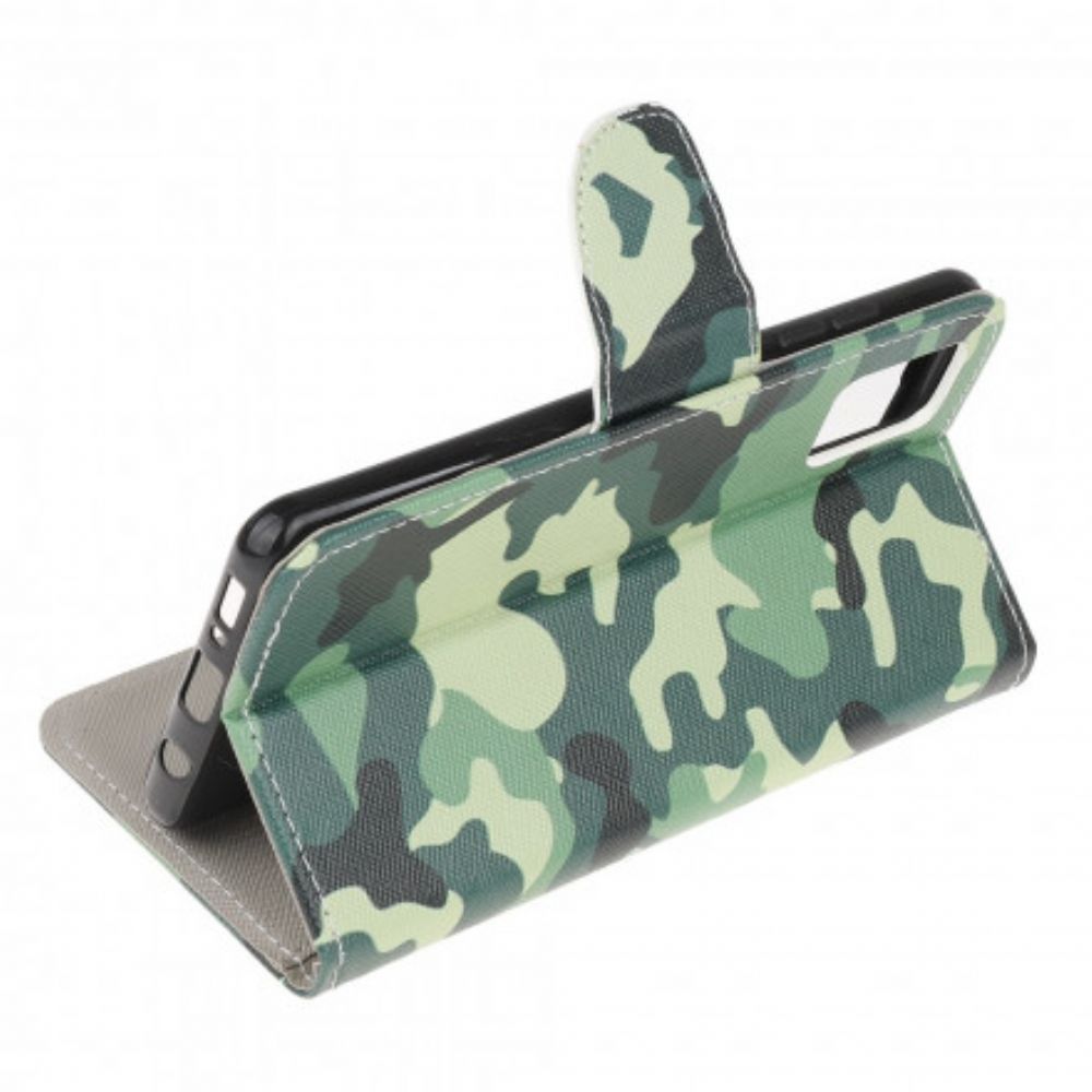 Folio-hoesje voor Xiaomi Redmi Note 10 / 10S Camouflage