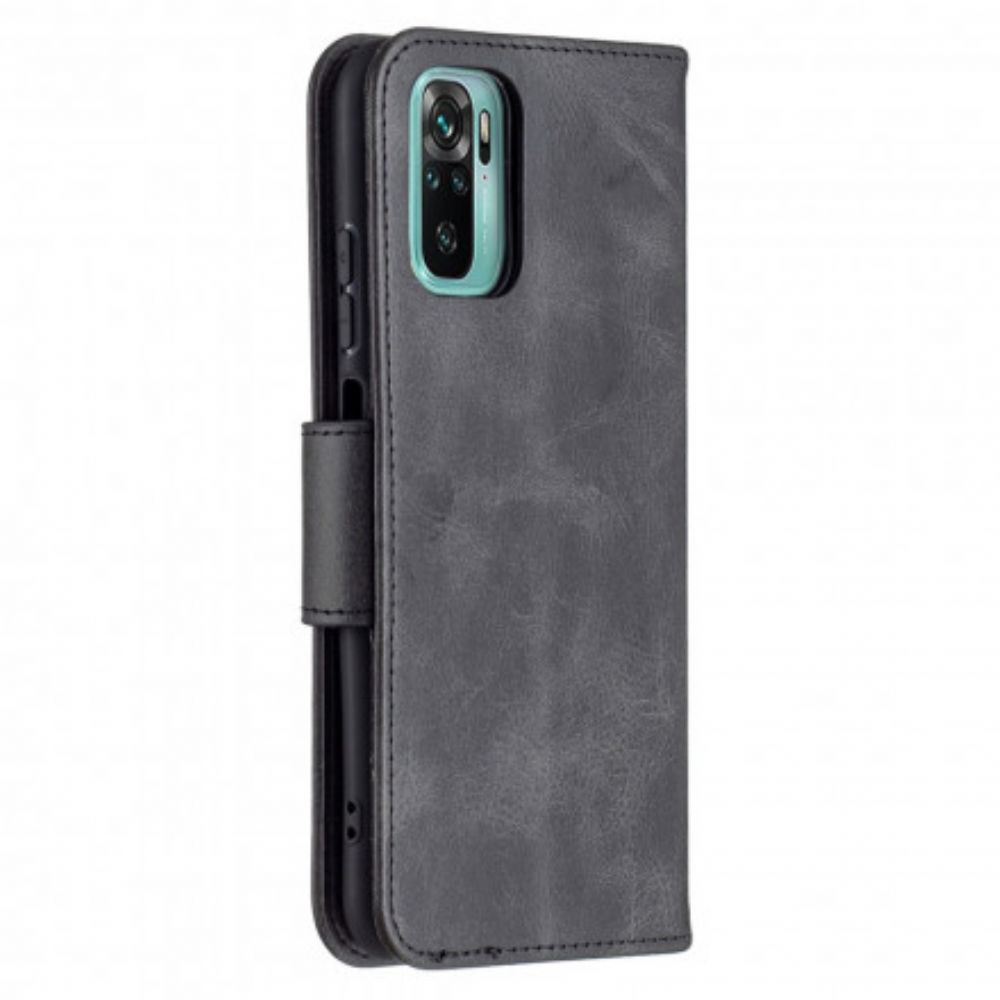 Folio-hoesje voor Xiaomi Redmi Note 10 / 10S Flip Case Gladde Schuine Klep