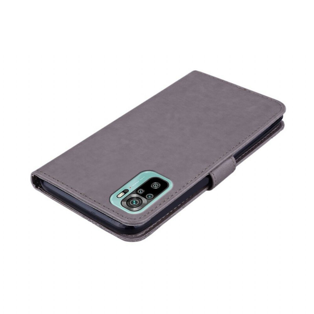 Folio-hoesje voor Xiaomi Redmi Note 10 / 10S Uil Mandala En Charm