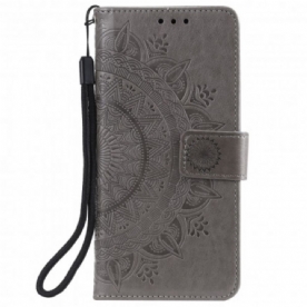 Folio-hoesje voor Xiaomi Redmi Note 10 / 10S Zon Mandala