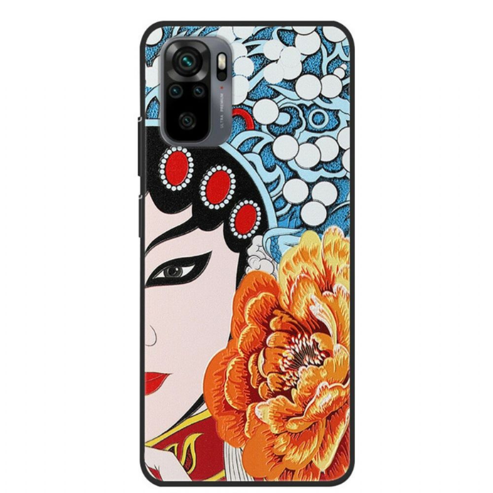 Hoesje voor Xiaomi Redmi Note 10 / 10S Beijing Opera