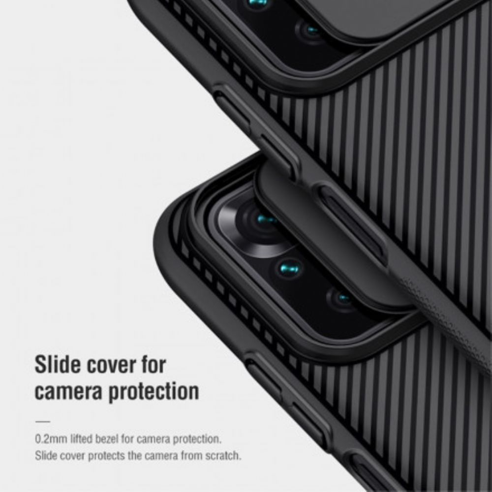 Hoesje voor Xiaomi Redmi Note 10 / 10S Camshield Nillkin