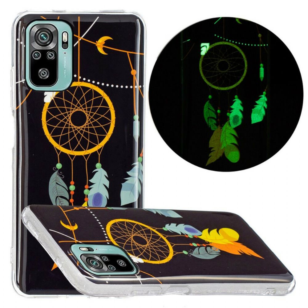 Hoesje voor Xiaomi Redmi Note 10 / 10S Fluorescerende Dromenvanger