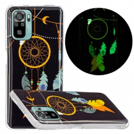 Hoesje voor Xiaomi Redmi Note 10 / 10S Fluorescerende Dromenvanger