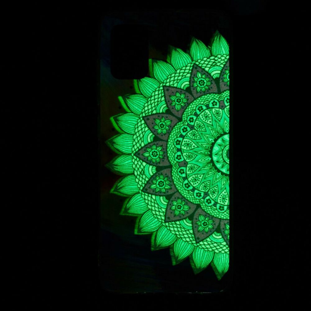 Hoesje voor Xiaomi Redmi Note 10 / 10S Fluorescerende Kleurrijke Mandala