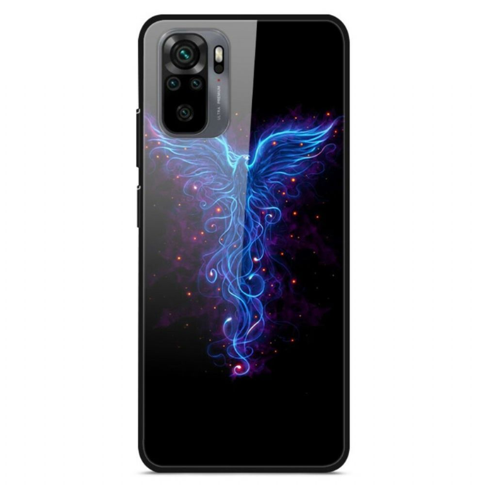 Hoesje voor Xiaomi Redmi Note 10 / 10S Gehard Glas Phoenix