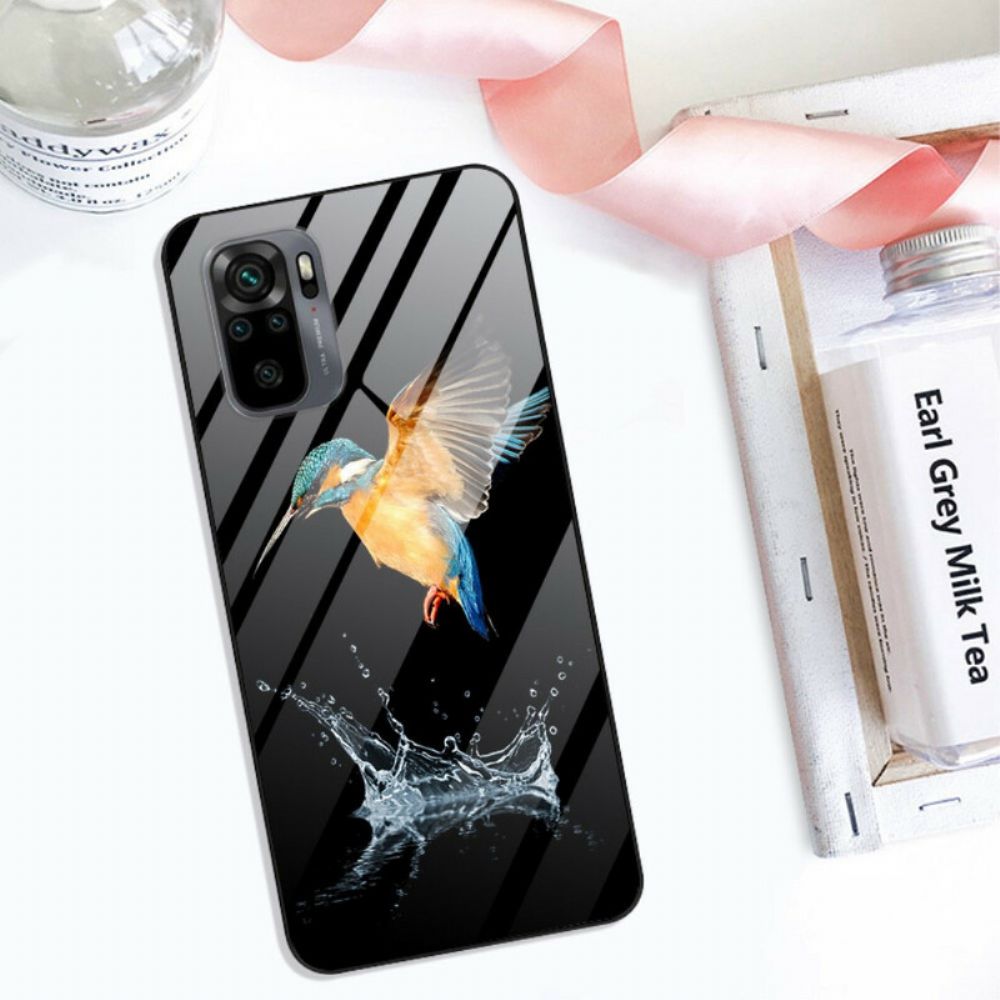 Hoesje voor Xiaomi Redmi Note 10 / 10S Gehard Glas Phoenix