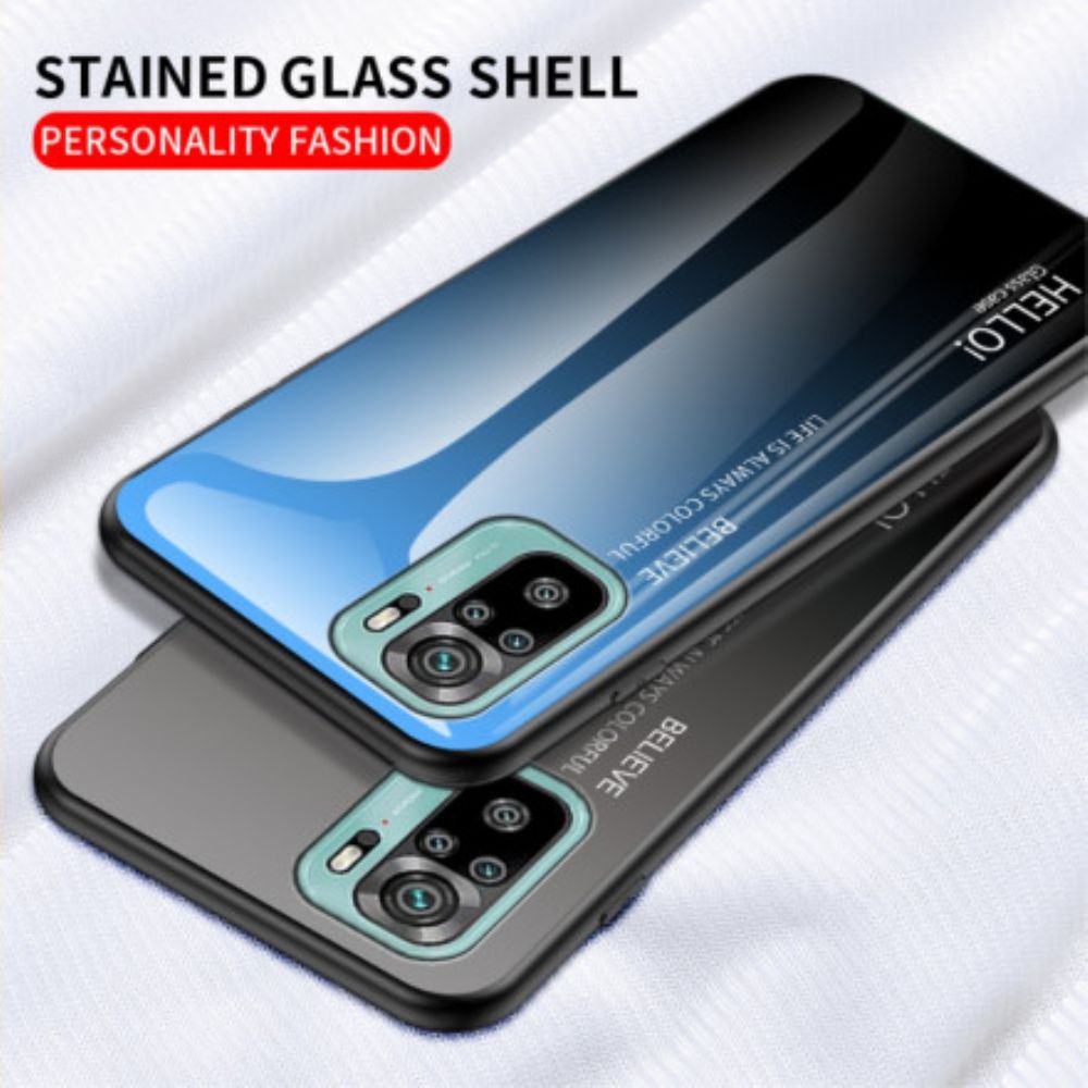 Hoesje voor Xiaomi Redmi Note 10 / 10S Hallo Gehard Glas