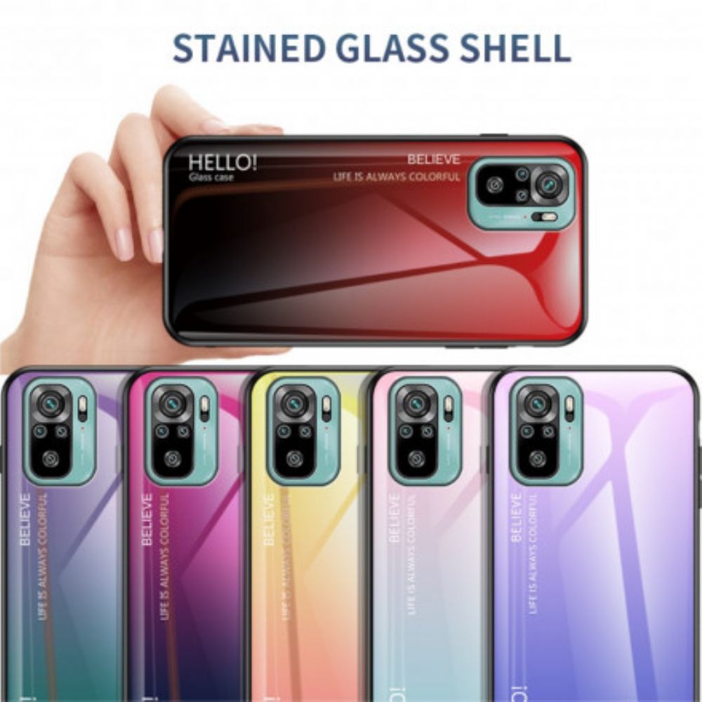 Hoesje voor Xiaomi Redmi Note 10 / 10S Hallo Gehard Glas