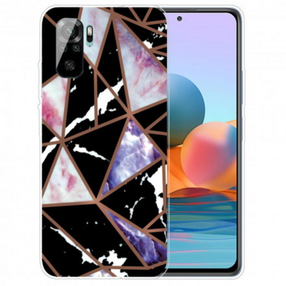 Hoesje voor Xiaomi Redmi Note 10 / 10S Marmeren Ontwerp