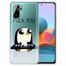 Hoesje voor Xiaomi Redmi Note 10 / 10S Pinguïn Neuk Je