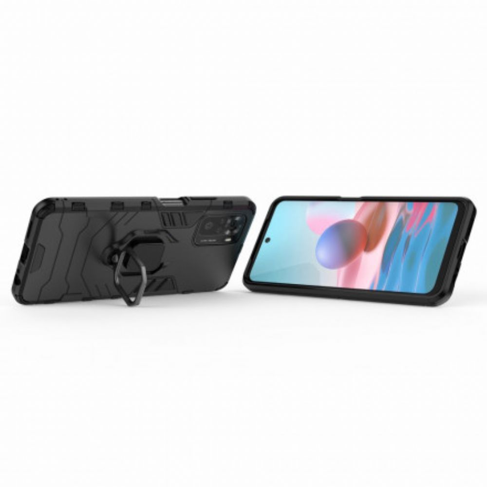 Hoesje voor Xiaomi Redmi Note 10 / 10S Resistente Ring