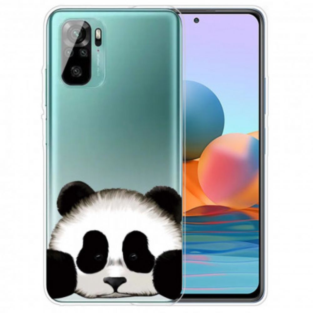 Hoesje voor Xiaomi Redmi Note 10 / 10S Transparante Panda