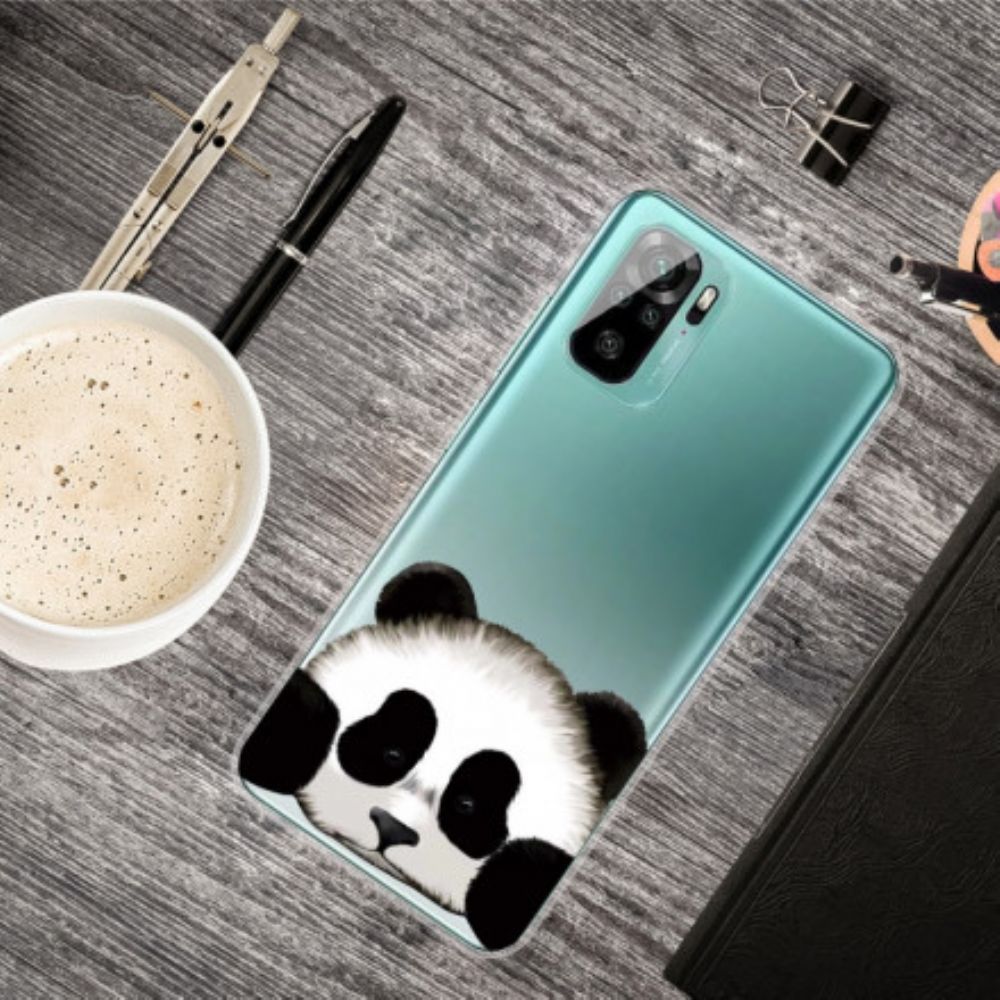 Hoesje voor Xiaomi Redmi Note 10 / 10S Transparante Panda