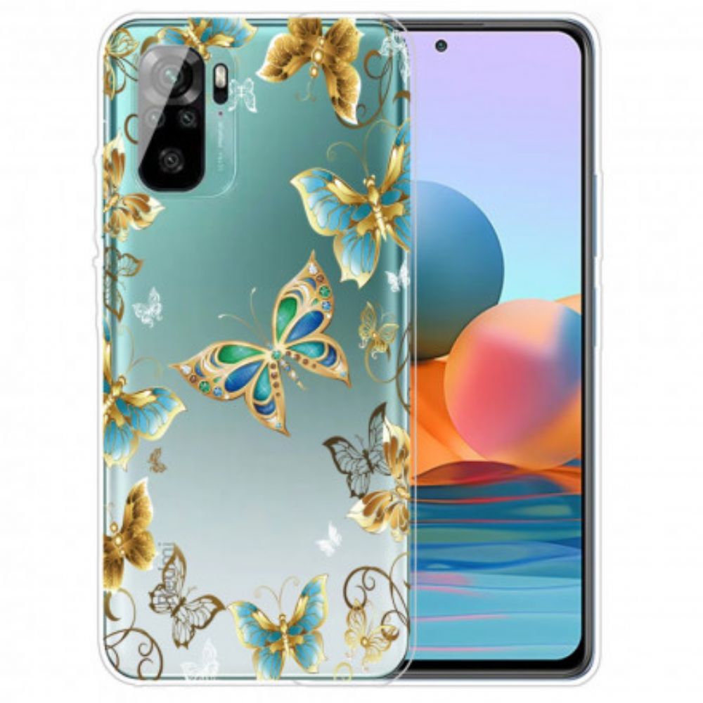 Hoesje voor Xiaomi Redmi Note 10 / 10S Vliegende Vlinders