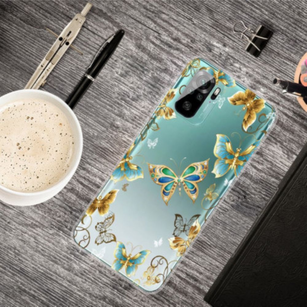 Hoesje voor Xiaomi Redmi Note 10 / 10S Vliegende Vlinders