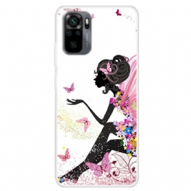 Hoesje voor Xiaomi Redmi Note 10 / 10S Vlinder Dame