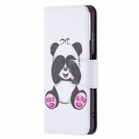 Leren Hoesje voor Xiaomi Redmi Note 10 / 10S Pandaplezier