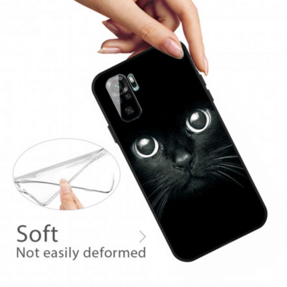 Telefoonhoesje voor Xiaomi Redmi Note 10 / 10S Kattenogen